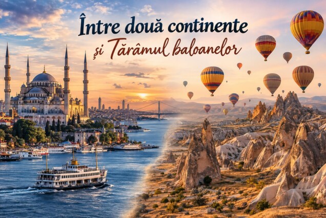 Între Două Continente și Tărâmul Baloanelor – Marele Circuit al Istanbulului & Cappadociei, 10 Octombrie –  15 Octombrie, 399 Euro / persoană